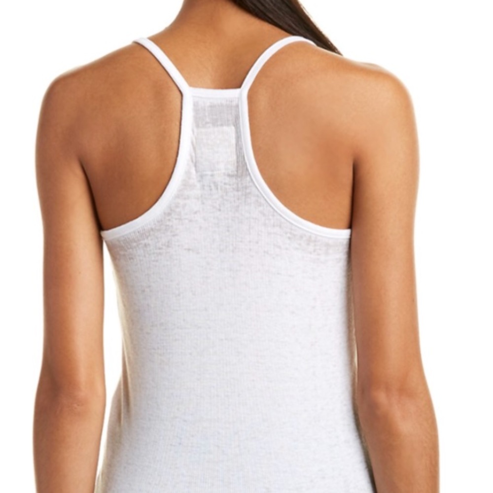 Chaser Brand White Racer Back Tank